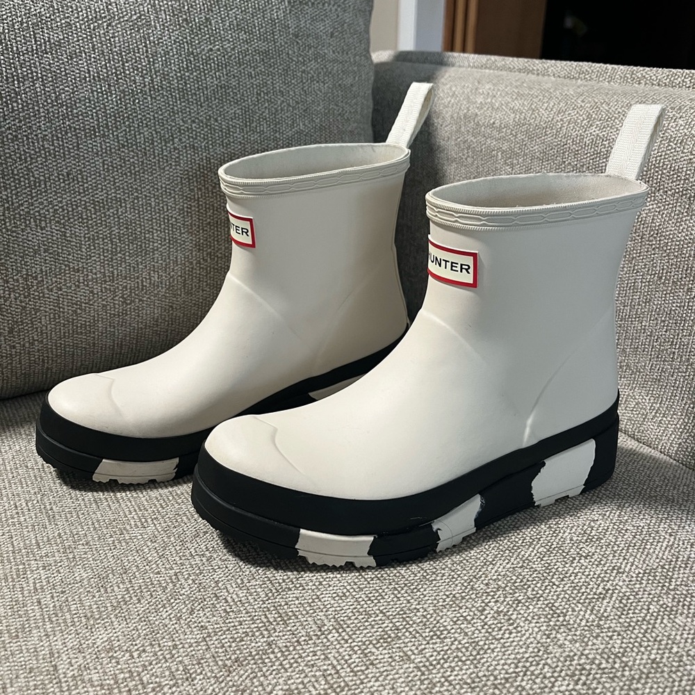 Hunter Play Short Striped Sole Boot